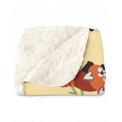 Butter Red Panda Cozy Fleece Blanket