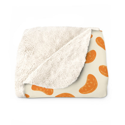 Orange Slices Cozy Fleece Blanket