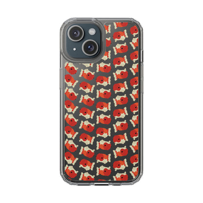 Chubby Goldfish Clear Phone Case