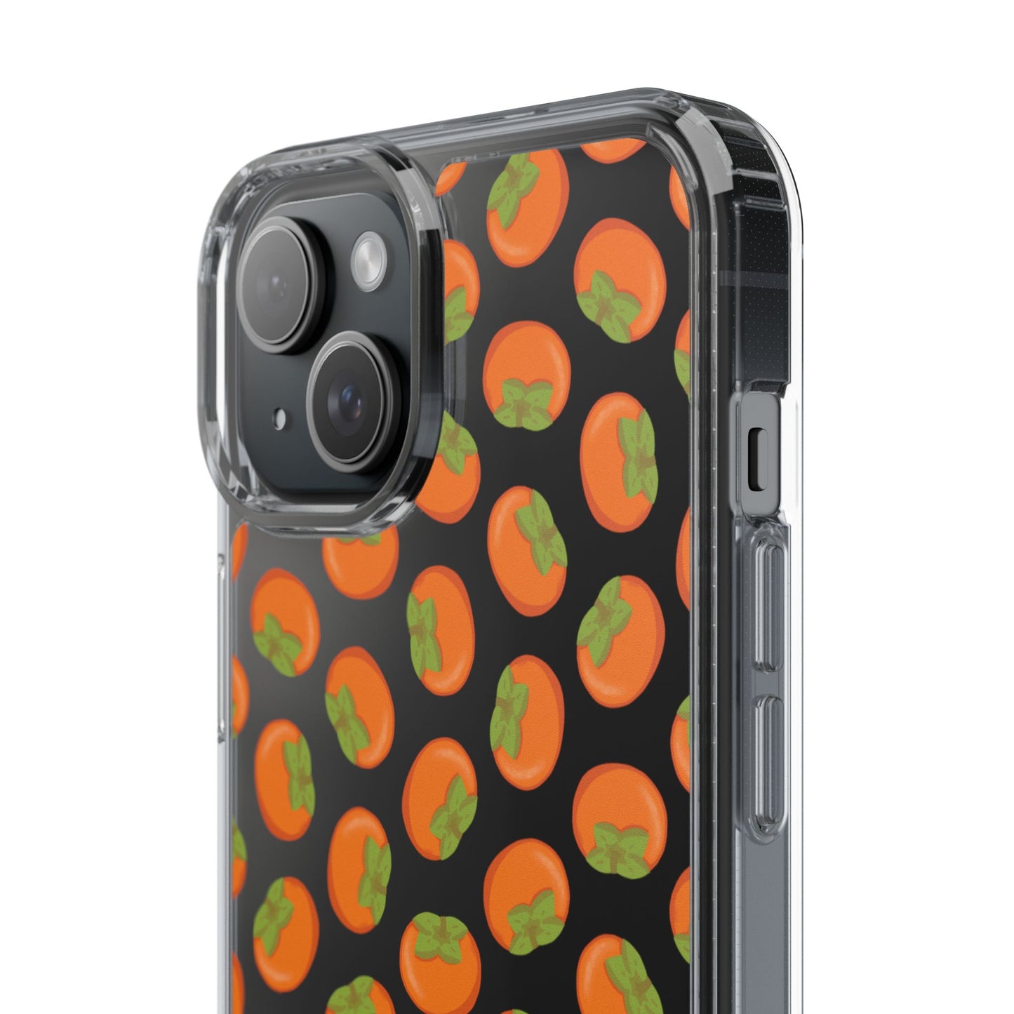 Persimmon Clear Phone Case