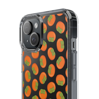 Persimmon Clear Phone Case