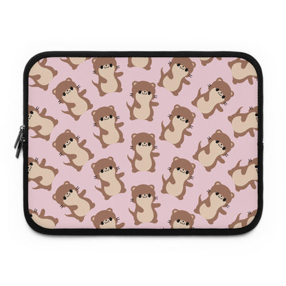 Baby Pink Otter Laptop Sleeve