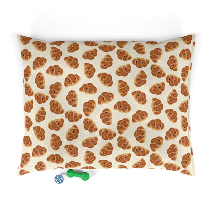 Blushing Croissant Pet Bed