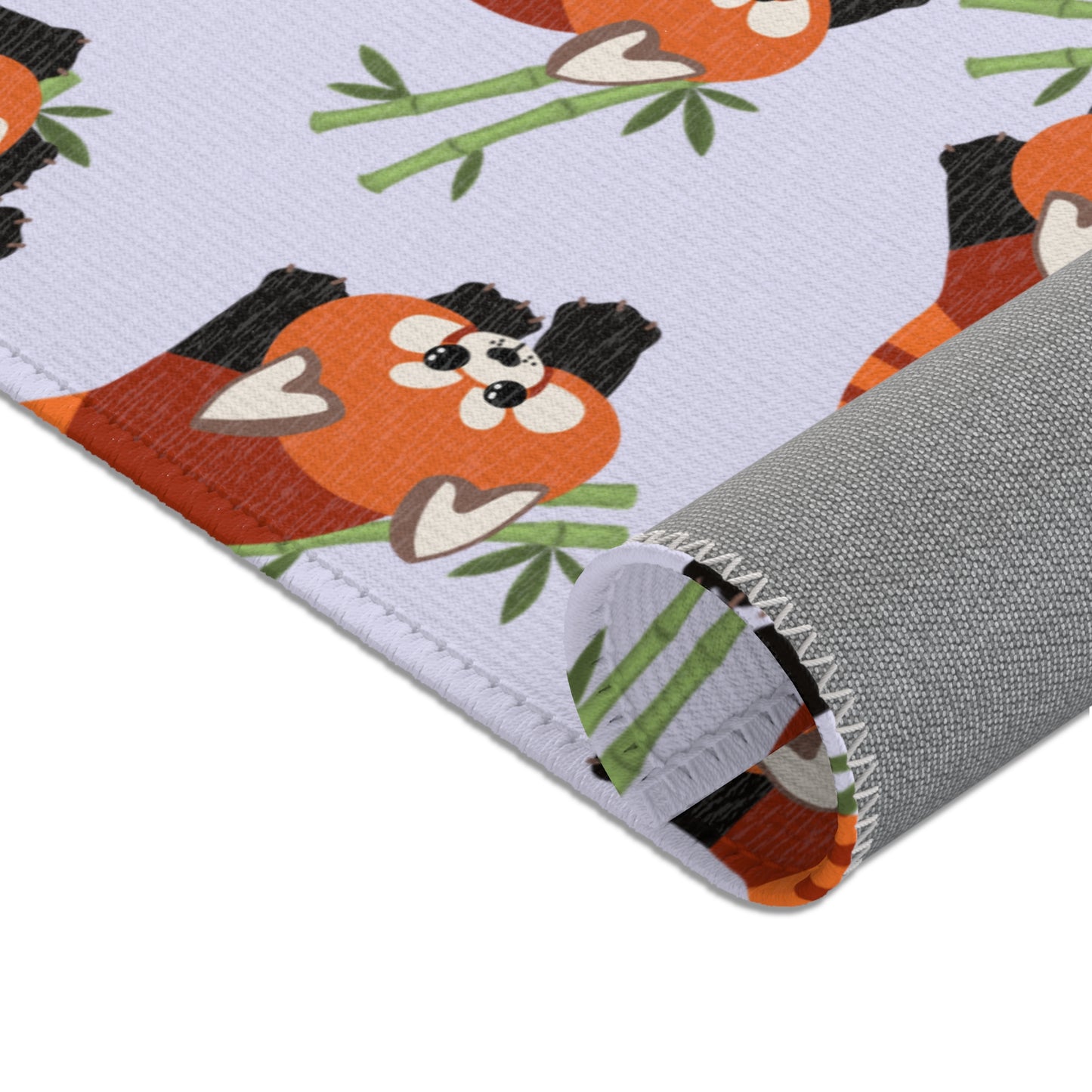 Lavender Red Panda Rug