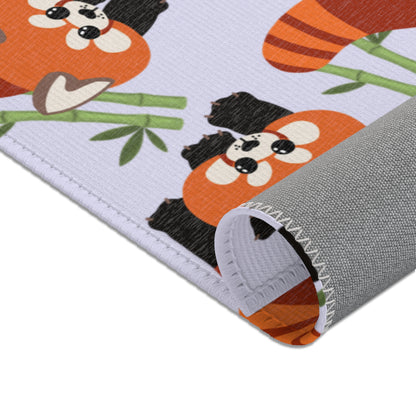 Lavender Red Panda Rug