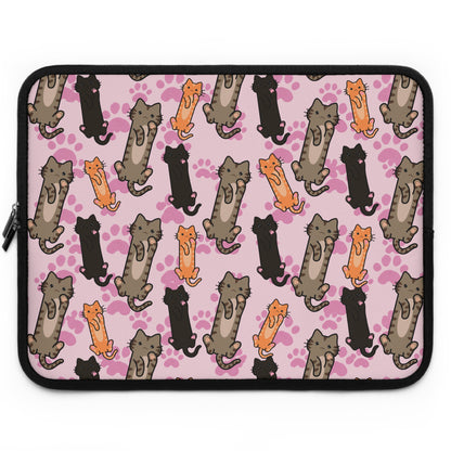 Mixed Cat Laptop Sleeve