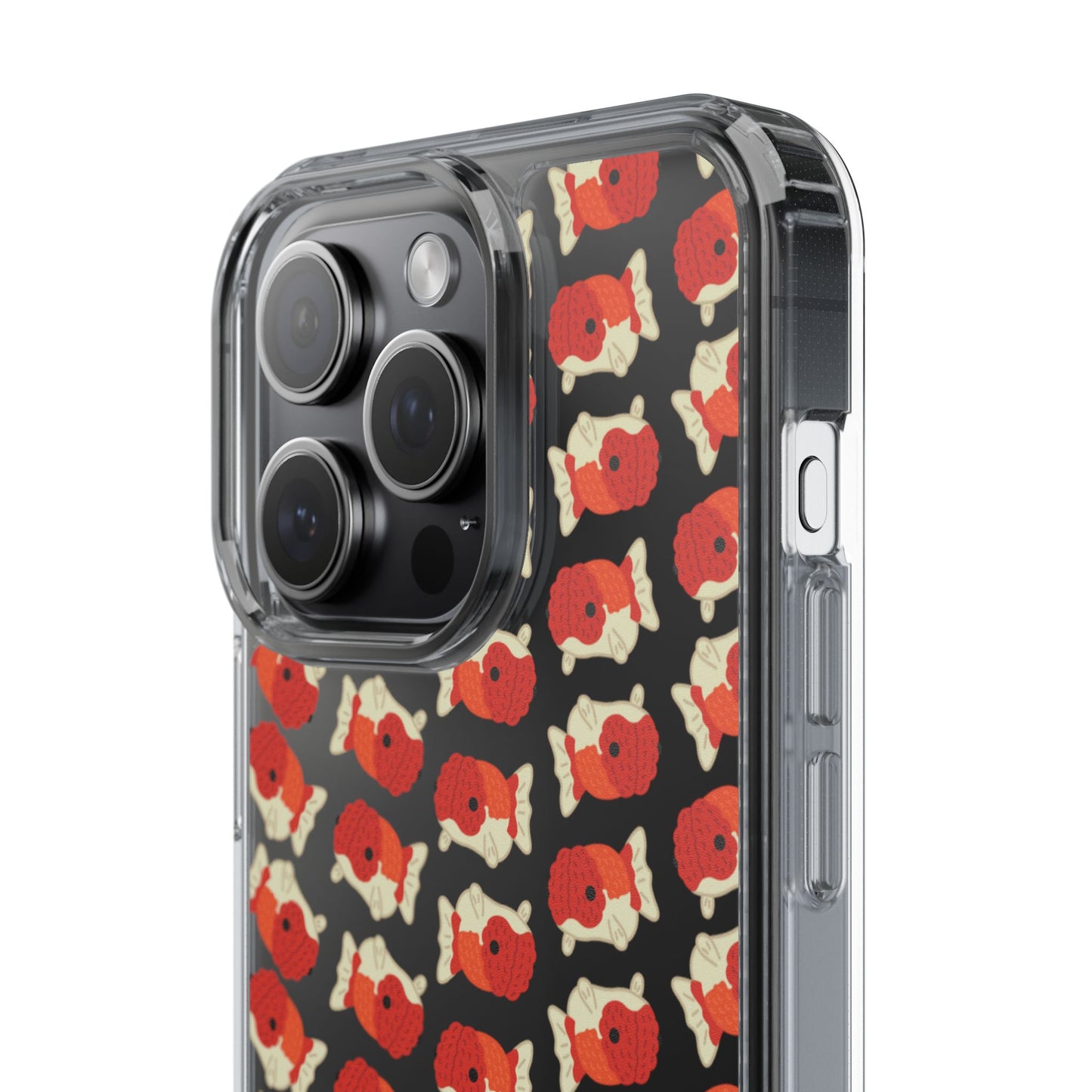 Chubby Goldfish Clear Phone Case