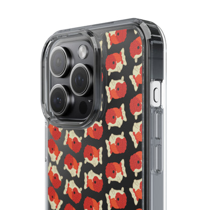 Chubby Goldfish Clear Phone Case
