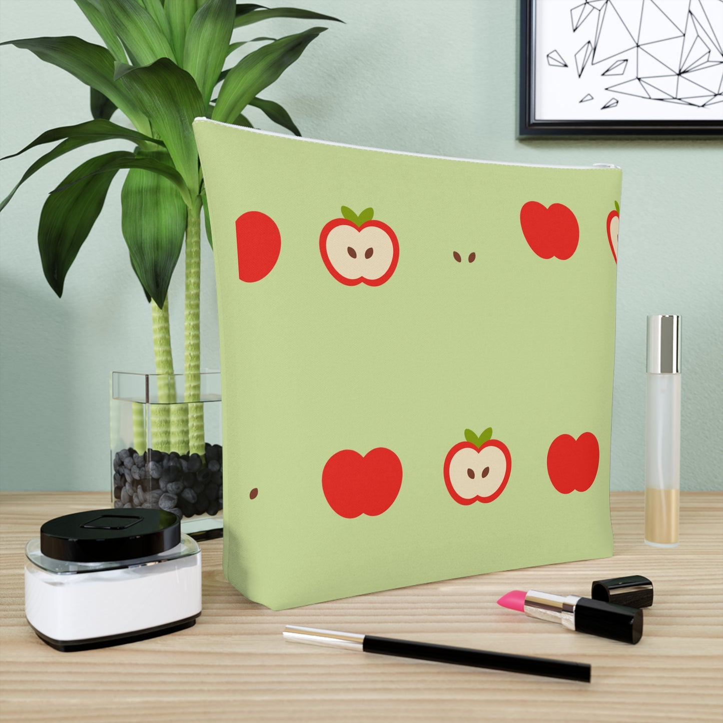 Matcha Green Apple Cosmetic Bag