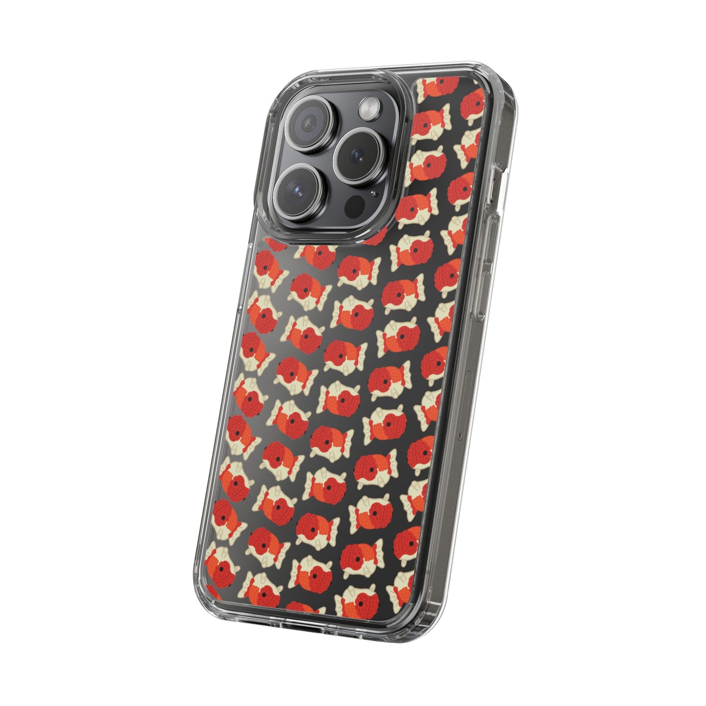 Chubby Goldfish Clear Phone Case
