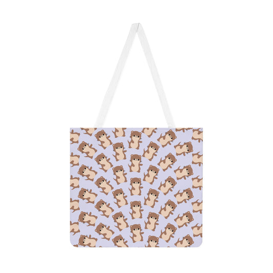 Lavender Otter Tote bag