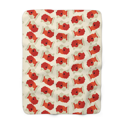 Chubby Goldfish Cozy Fleece Blanket