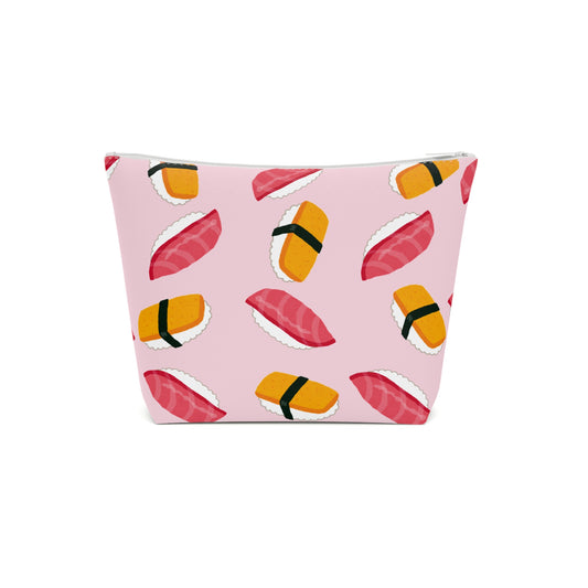 Baby Pink Sushi Cosmetic Bag