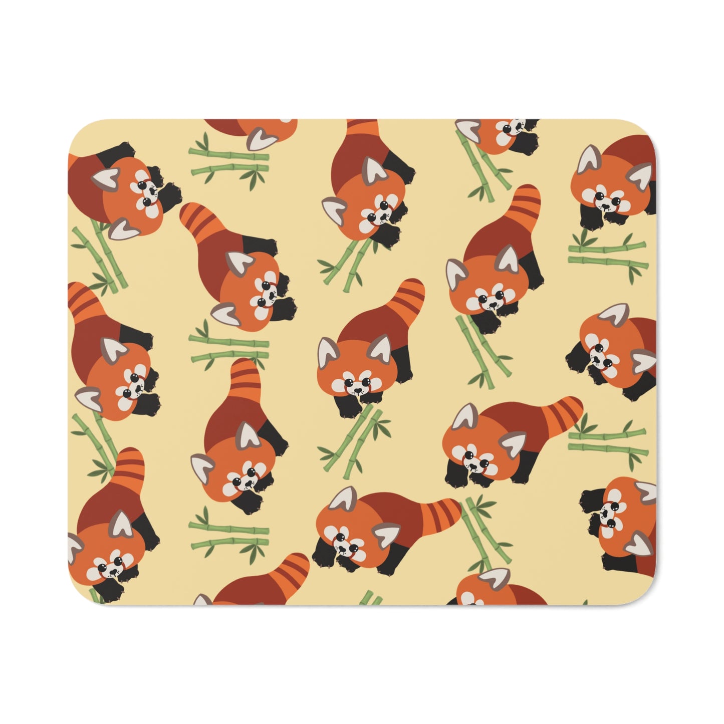 Butter Red Panda Mouse Pad