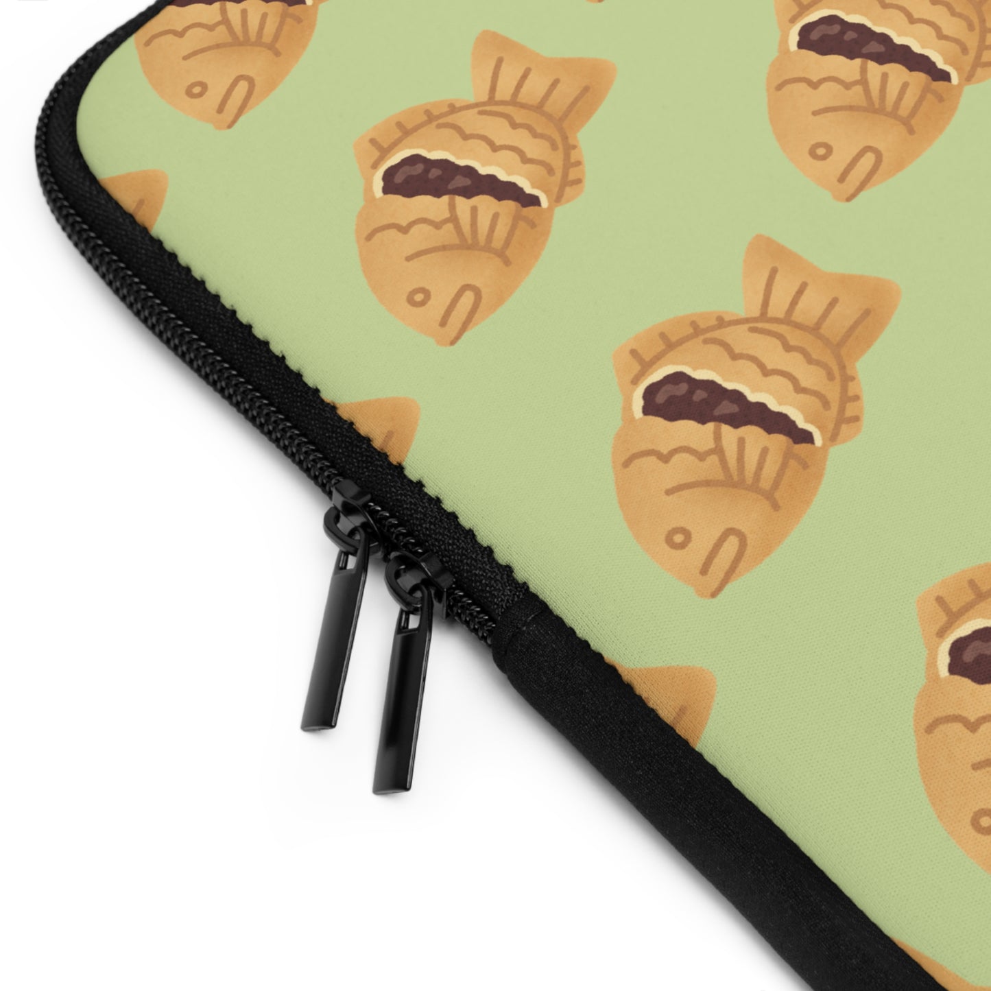 Matcha Green Taiyaki Laptop Sleeve