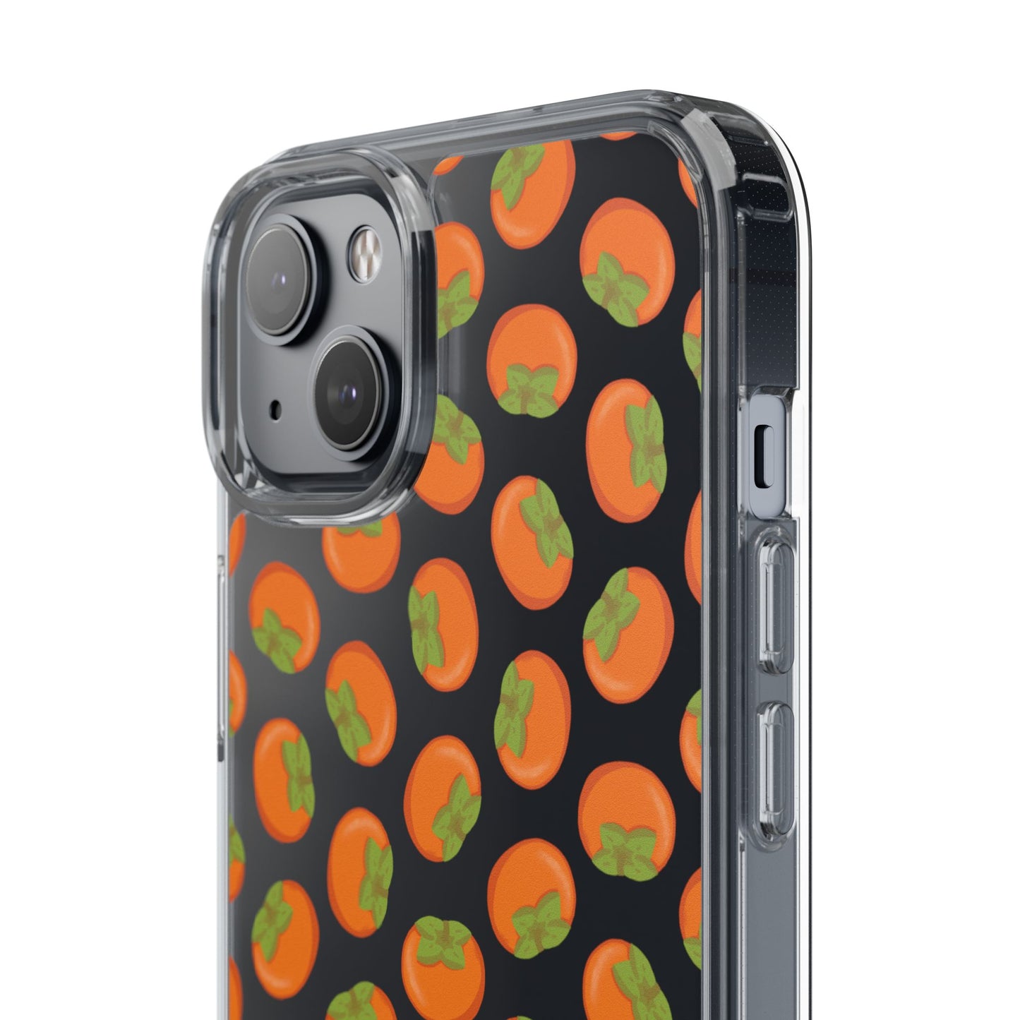 Persimmon Clear Phone Case