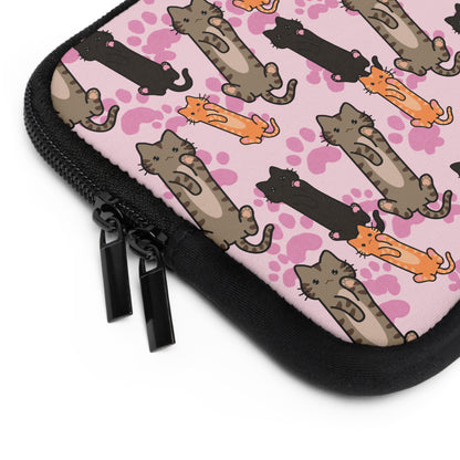 Mixed Cat Laptop Sleeve