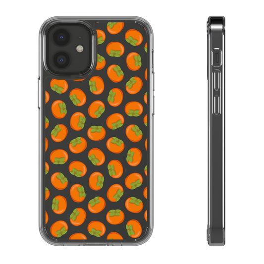 Persimmon Clear Phone Case