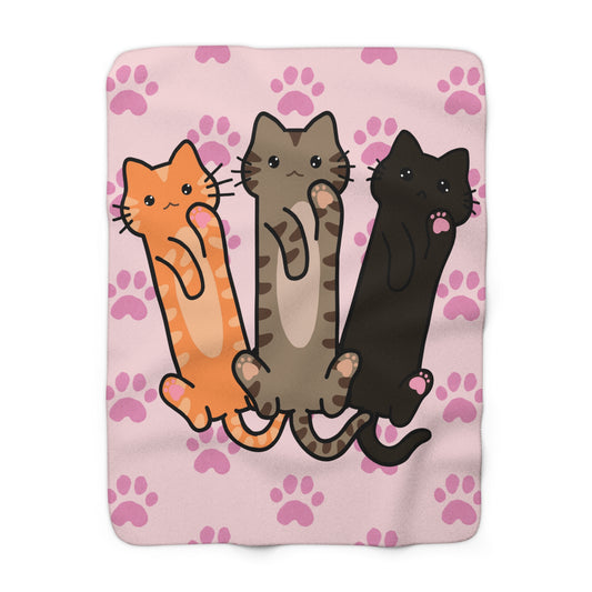 Three Muscateers Cozy Fleece Blanket