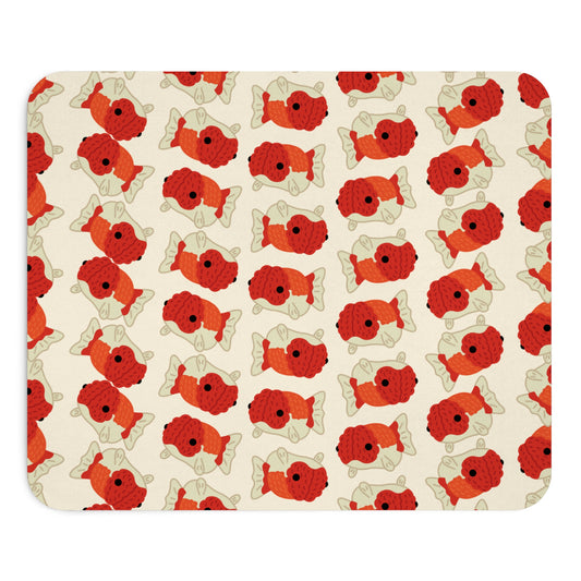 Chubby Goldfish Mouse Pad