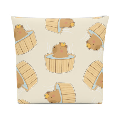 Capybara Bath Cosmetic Bag