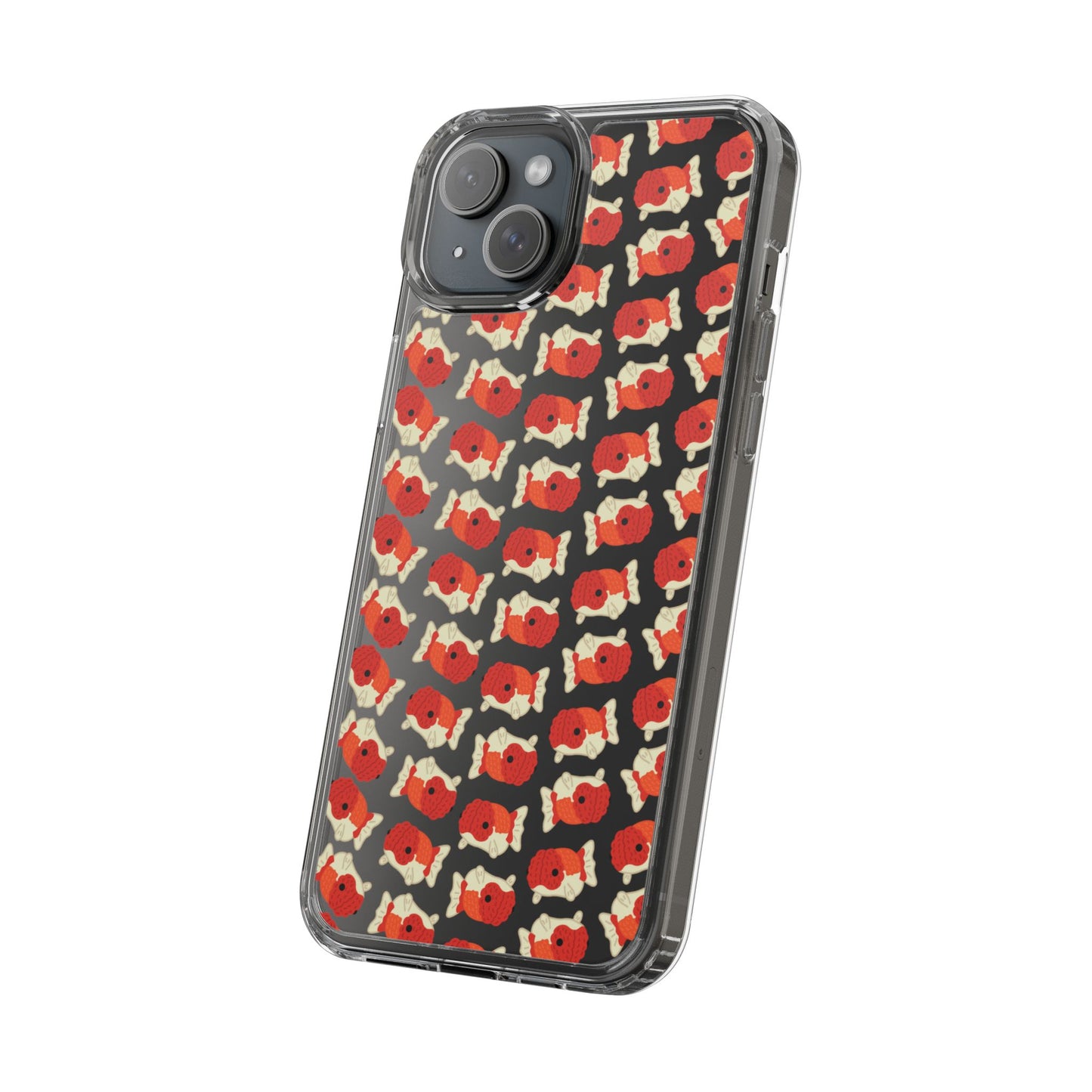 Chubby Goldfish Clear Phone Case