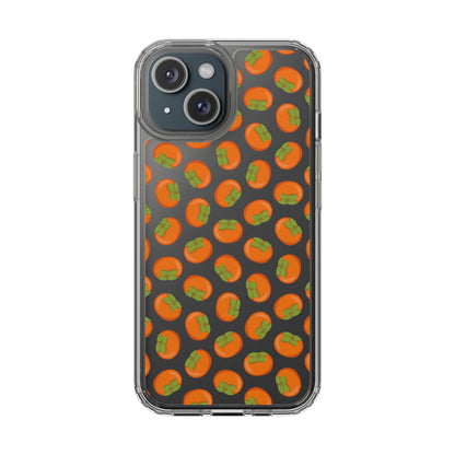 Persimmon Clear Phone Case