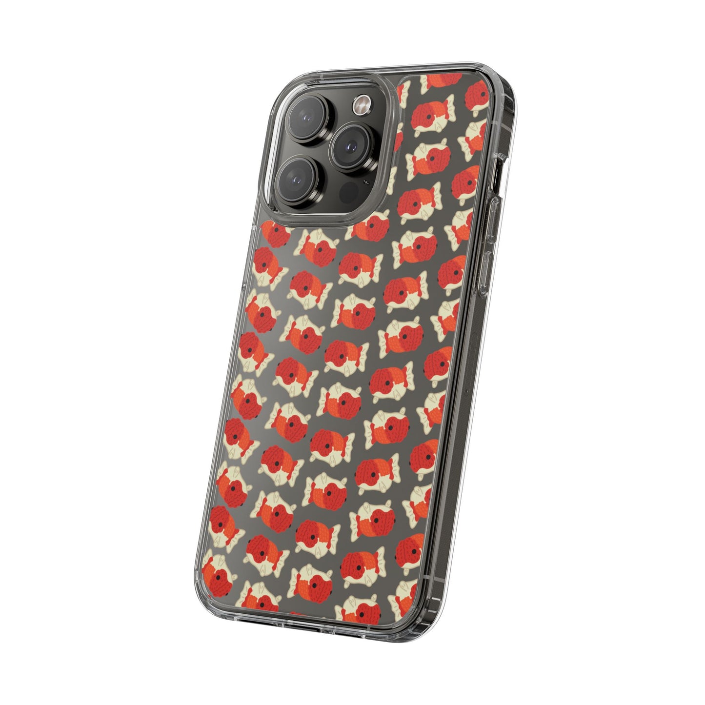 Chubby Goldfish Clear Phone Case
