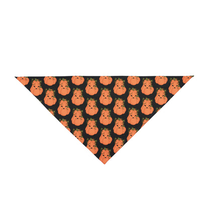 Angry Pumpkin Pet Bandana