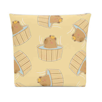 Butter Capybara Bath Cosmetic Bag