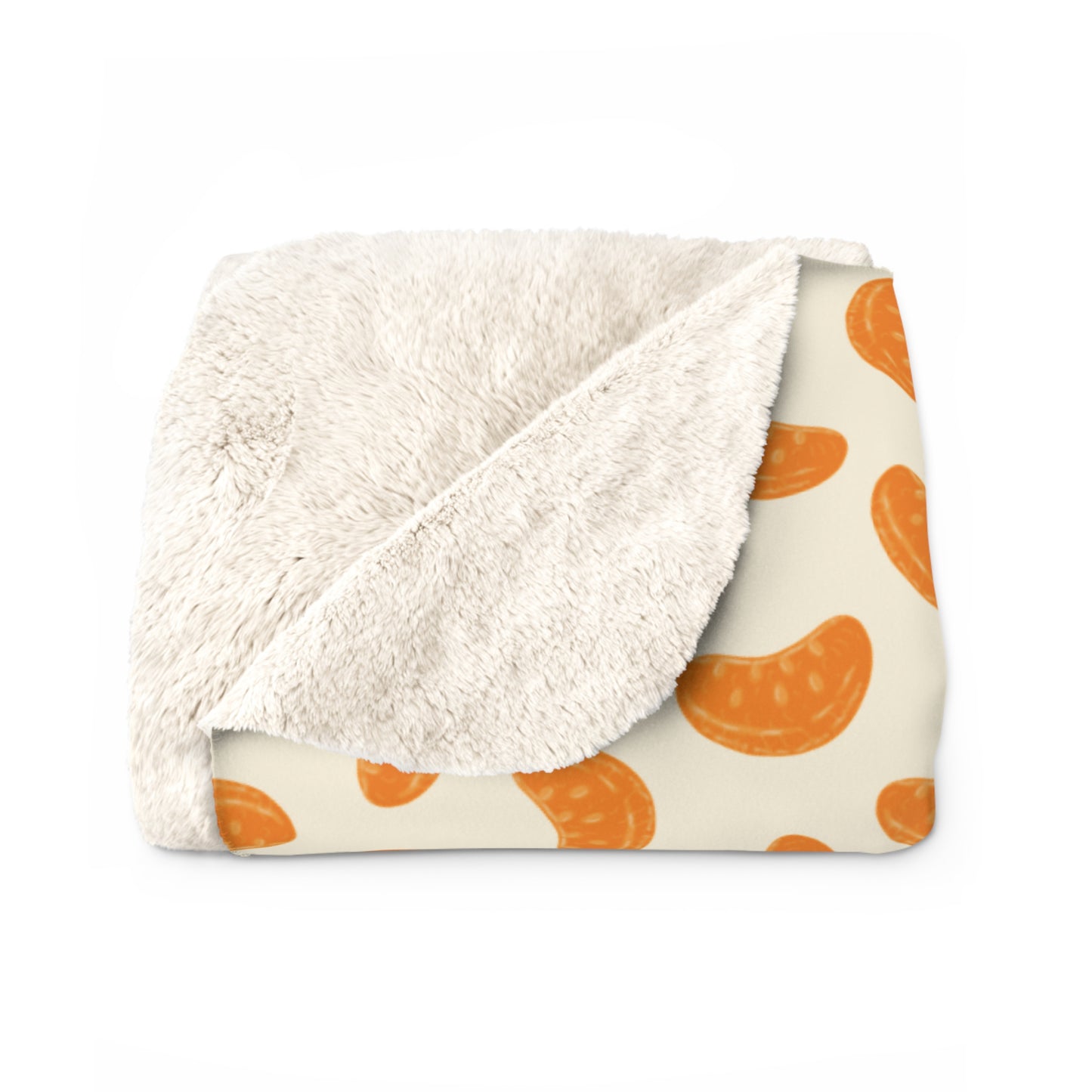 Orange Slices Cozy Fleece Blanket