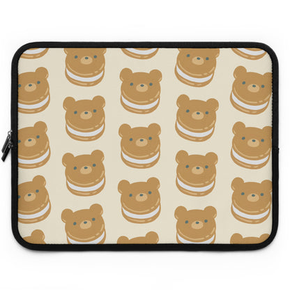 Bear Cookie Laptop Sleeve