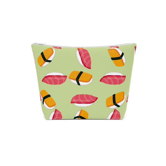 Matcha Green Sushi Cosmetic Bag