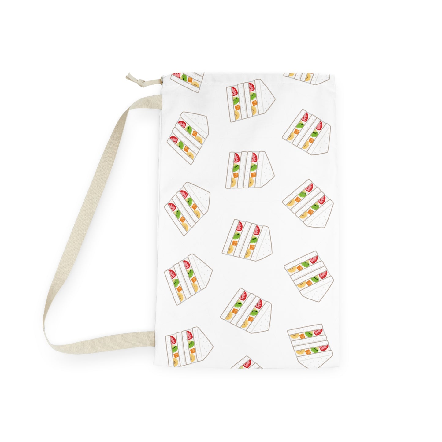 Fruit Sando Drawstring Bag