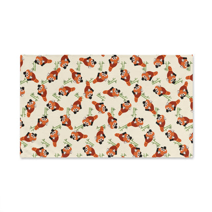 Red Panda Hand Towel