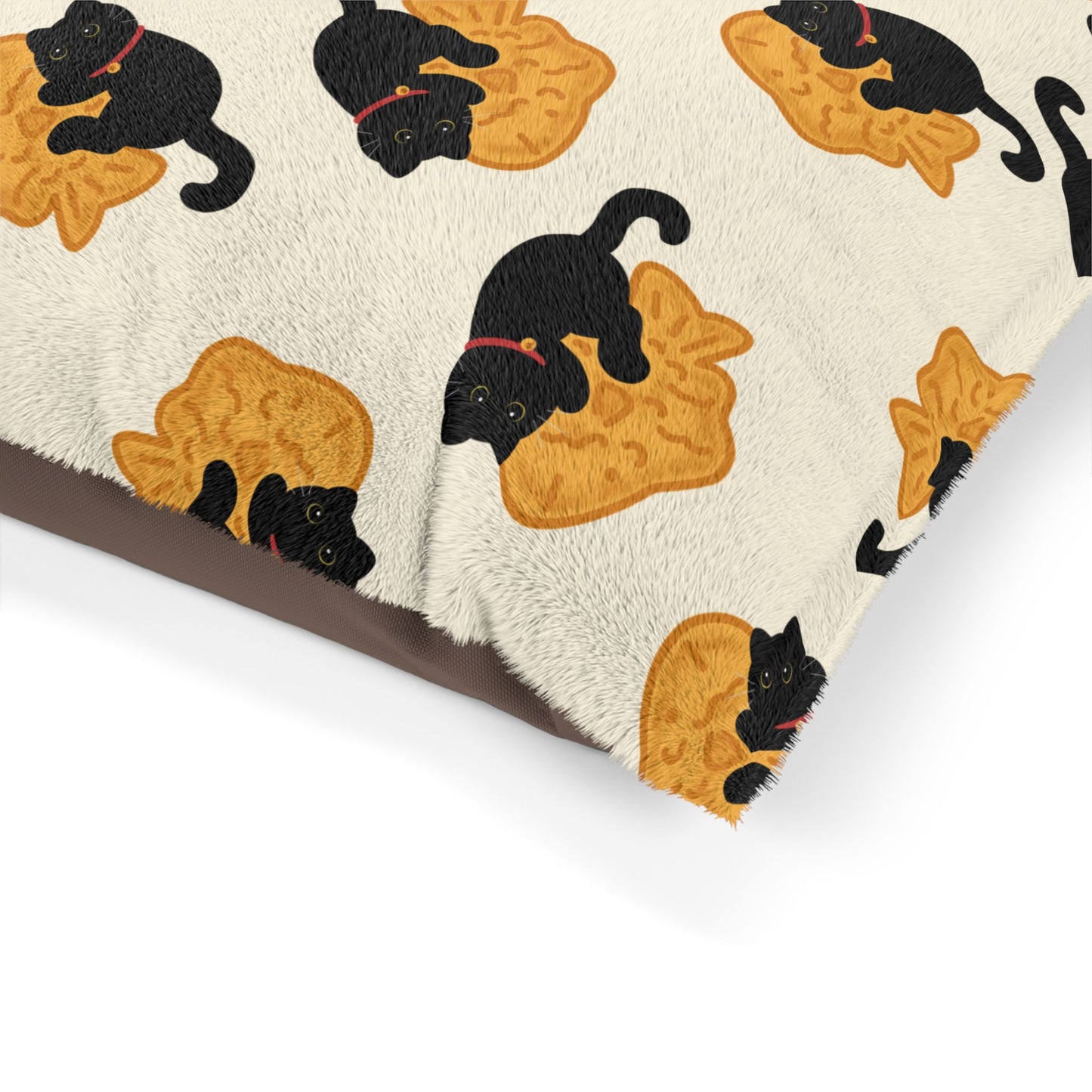 Black Cat Taiyaki Pet Bed