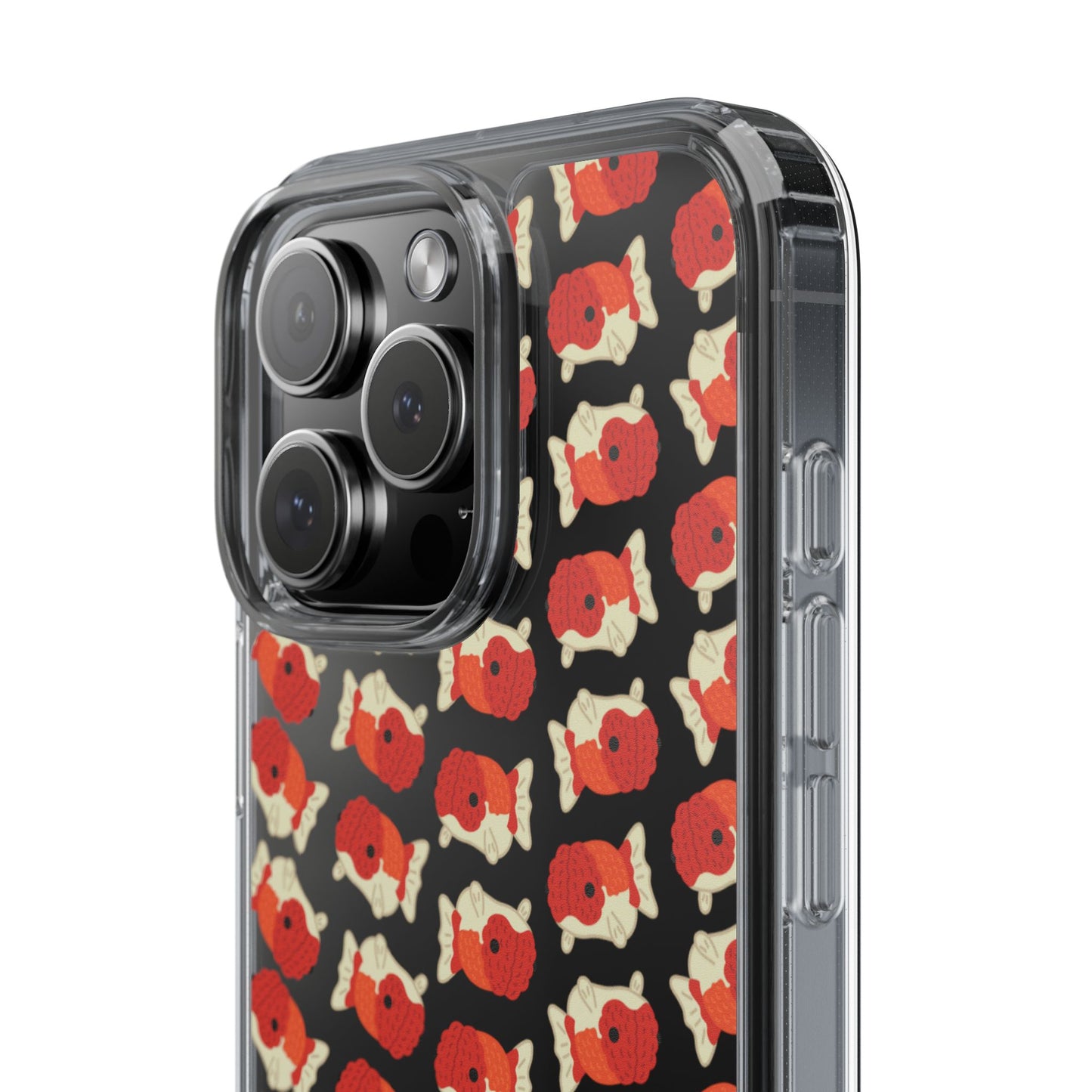 Chubby Goldfish Clear Phone Case