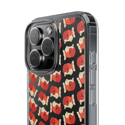 Chubby Goldfish Clear Phone Case