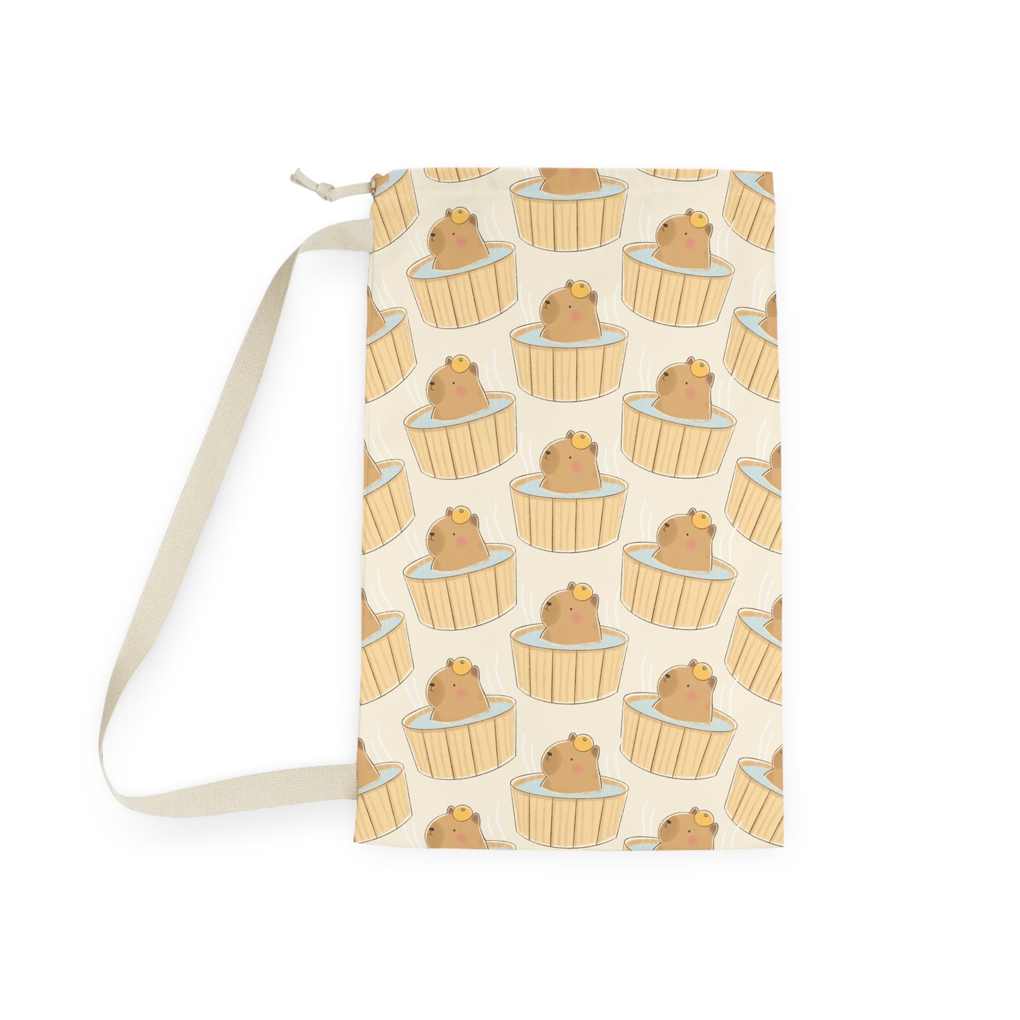 Capybara Bath Drawstring Bath