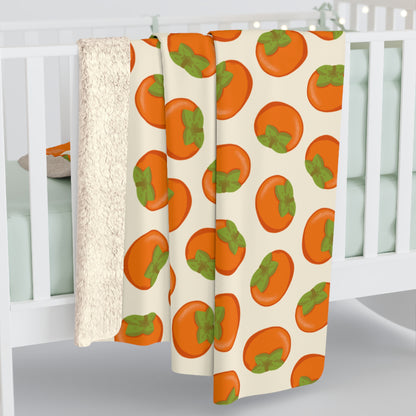 Persimmon Cozy Fleece Blanket