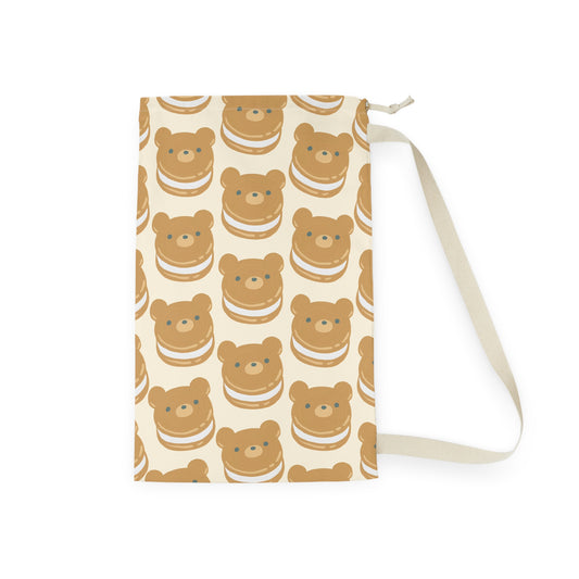 Bear Cookie Drawstring Bag