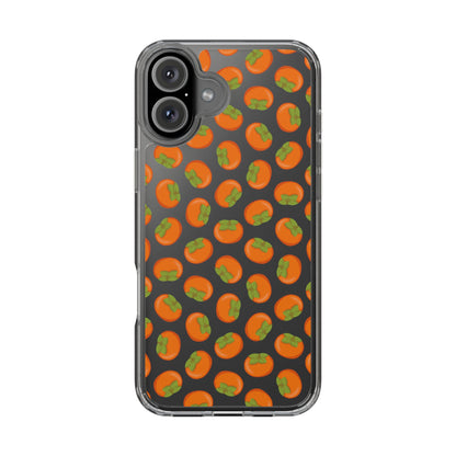 Persimmon Clear Phone Case
