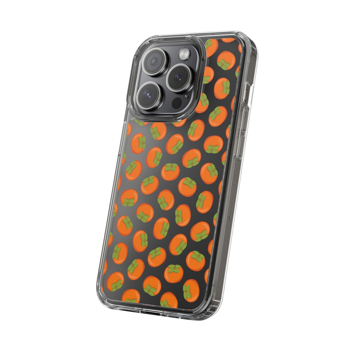 Persimmon Clear Phone Case