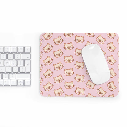 Baby Pink Kitty Kat Mouse Pad