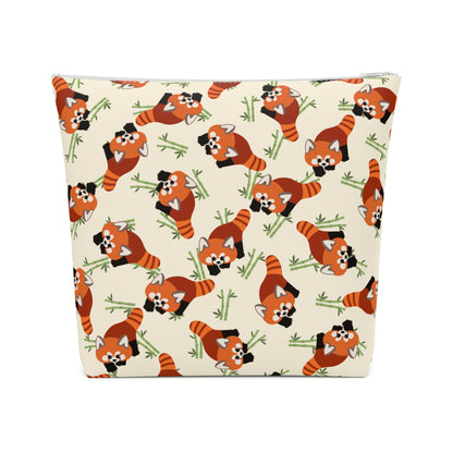 Red Panda Cosmetic Bag