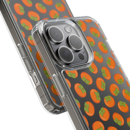 Persimmon Clear Phone Case