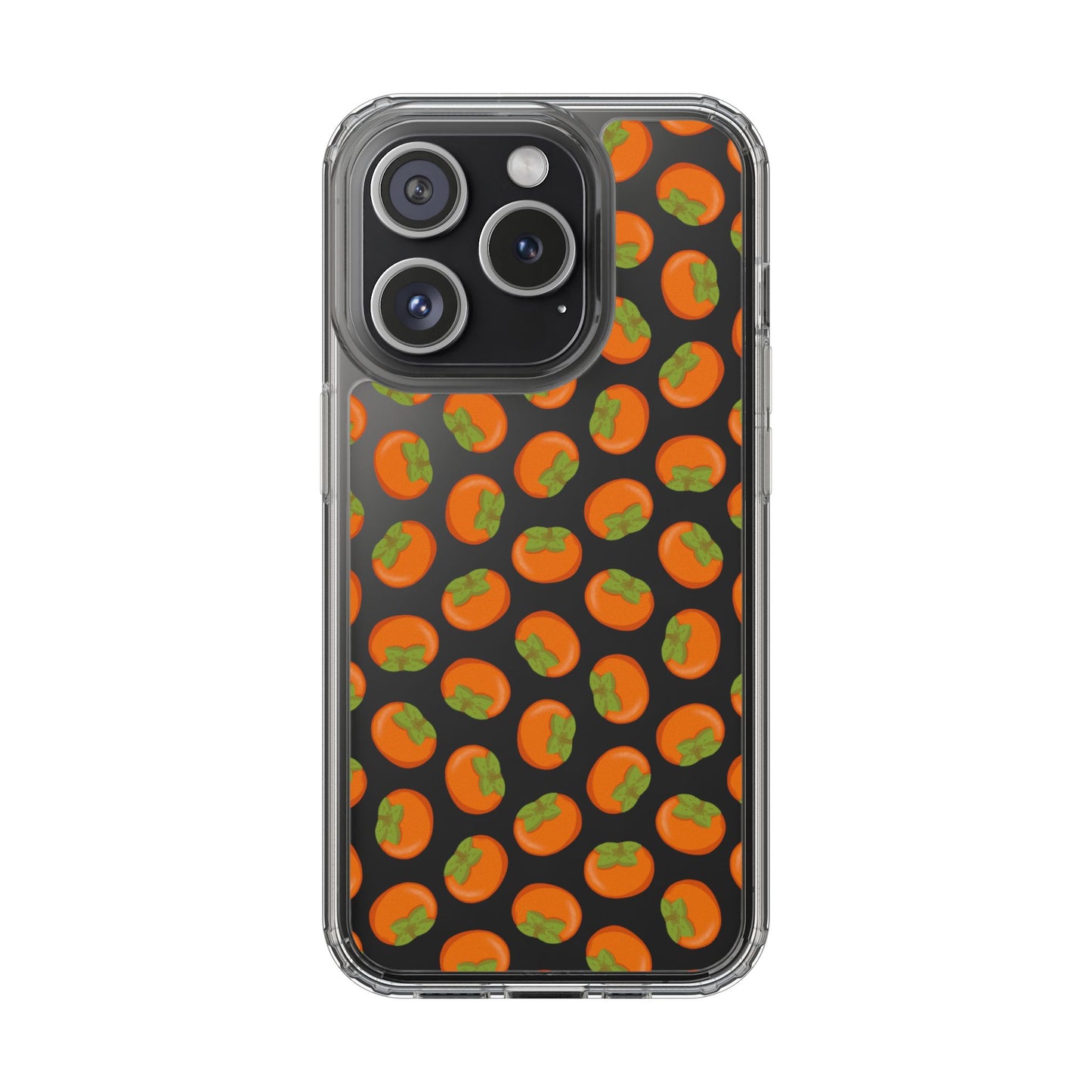 Persimmon Clear Phone Case