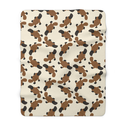 Platypus Cozy Fleece Blanket