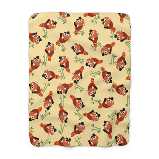 Butter Red Panda Cozy Fleece Blanket
