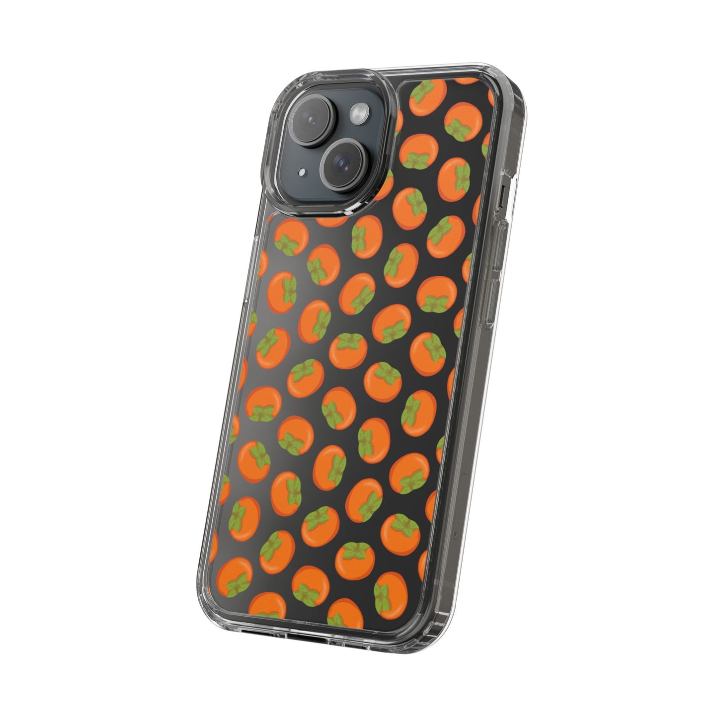 Persimmon Clear Phone Case